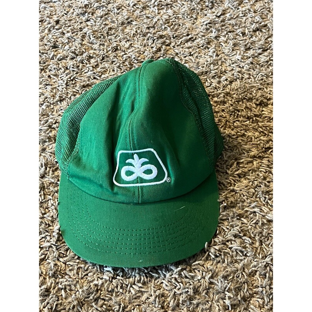 Pioneer Seed Green SnapBack Hat by K Products Embroidered Logo Farmer